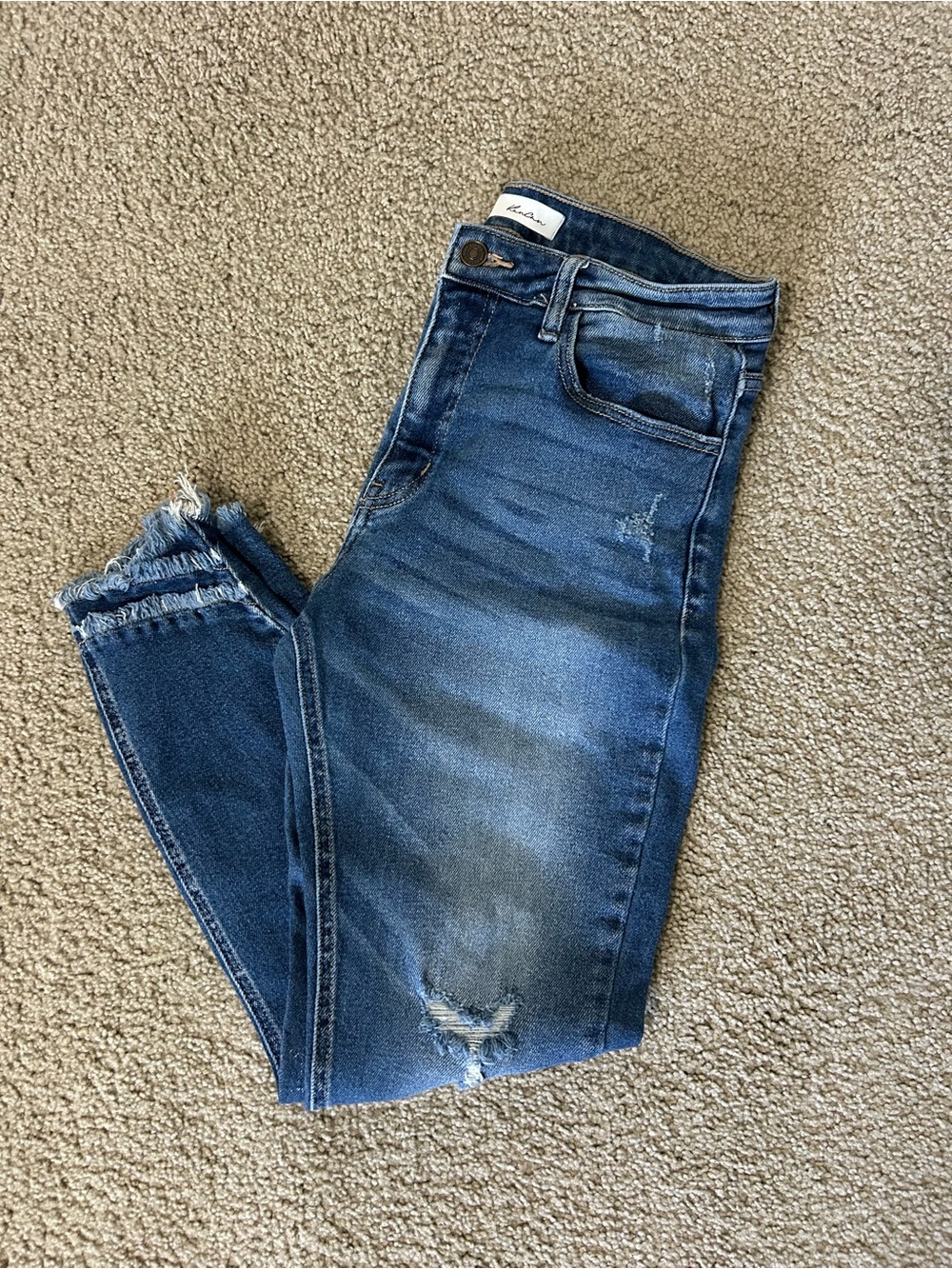 Women’s KanCan High-Rise Distressed Skinny Jeans